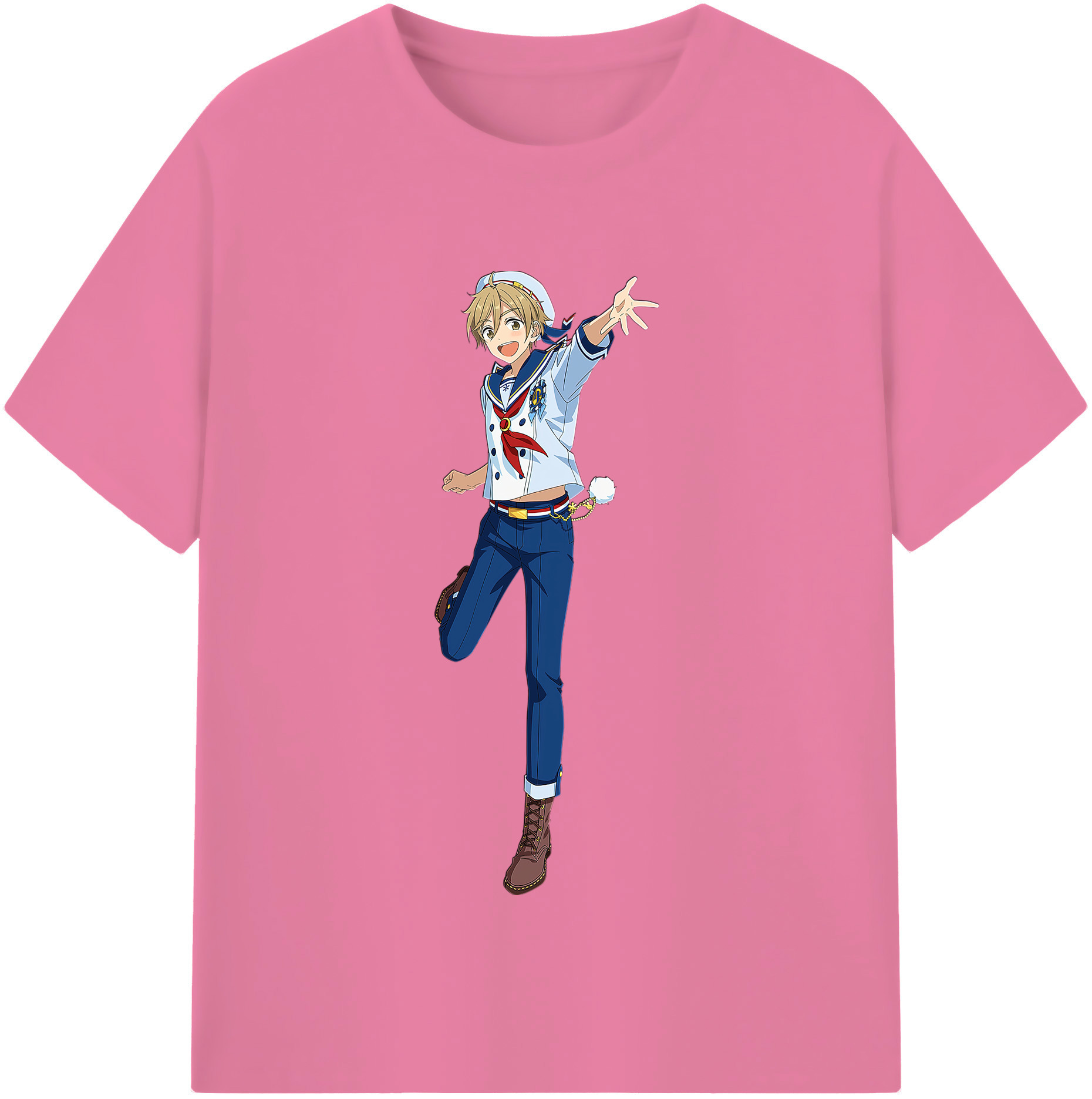 （画像用） あんさんぶるスターズ! Ensemble Stars 綿100％半袖Tシャツ（フロントプリント）